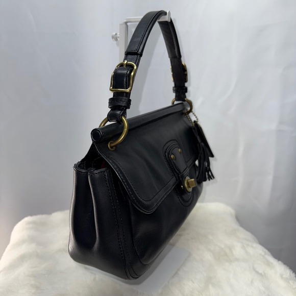 Coach City Willis 70th Anniversary Crossbody Bag Satchel Black Legacy 22062 - Picture 4 of 16